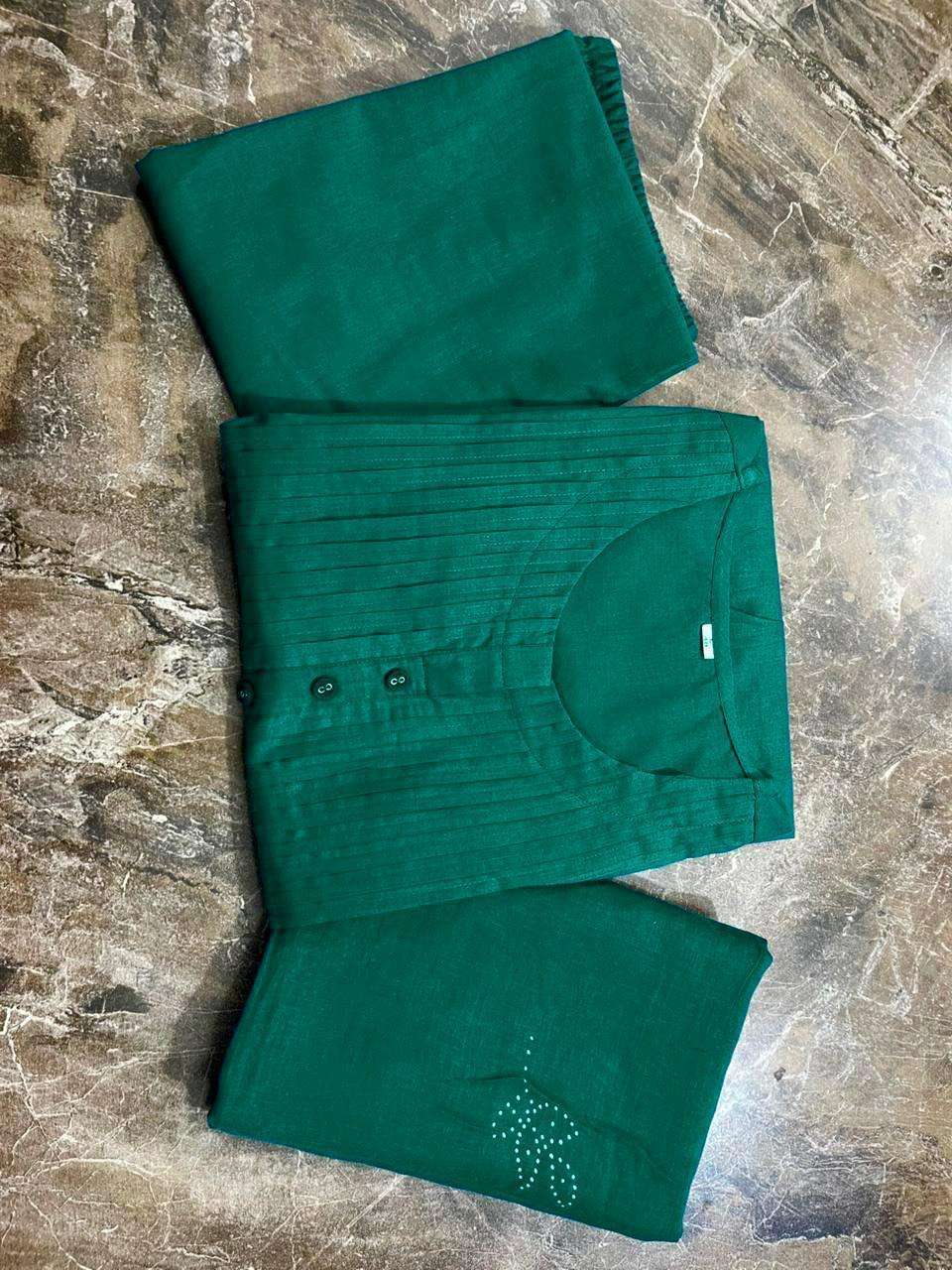 Elegant Everyday Wear ? XXL Embroidered Cotton Floral Dress(M) - Image 4